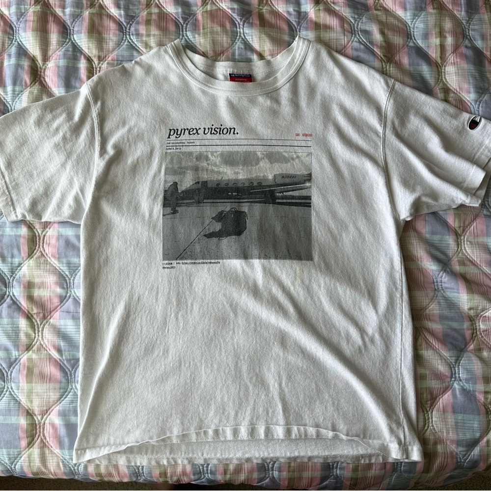 Virgil Abloh x MCA Figures of Speech Pyrex Tee White, M